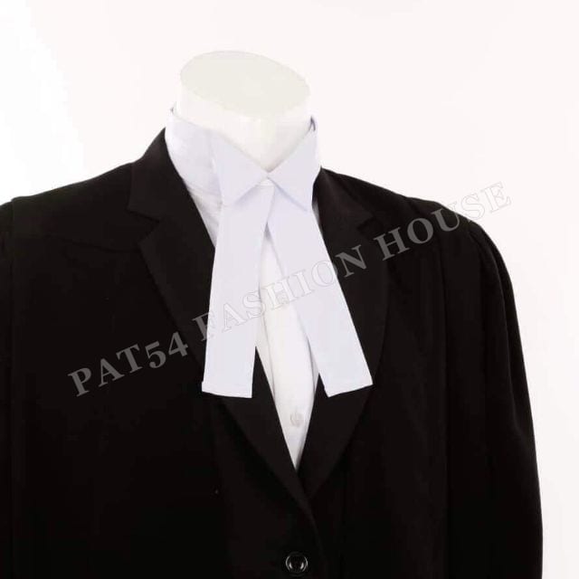 Men's Lawyer Bib with Wing Collar